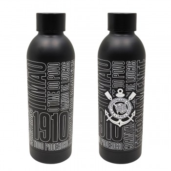 GARRAFA TÉRMICA INOX 500ML CORINTHIANS REF: 123239