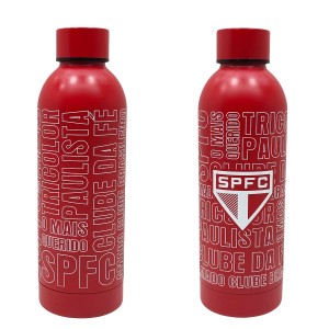 GARRAFA TÉRMICA INOX 500ML SÃO PAULO REF: 123236