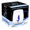 CANECA BOROSSILICATO DE VIDRO 420ML MODELO GOLFINHO REF: 213029