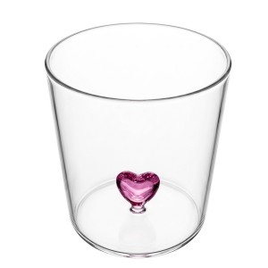 COPO BOROSSILICATO 3D 350ML MODELO CORAÇÃO REF: 213023 COPO BOROSSILICATO 3D 350ML MODELO CORAÇÃO REF: 213023