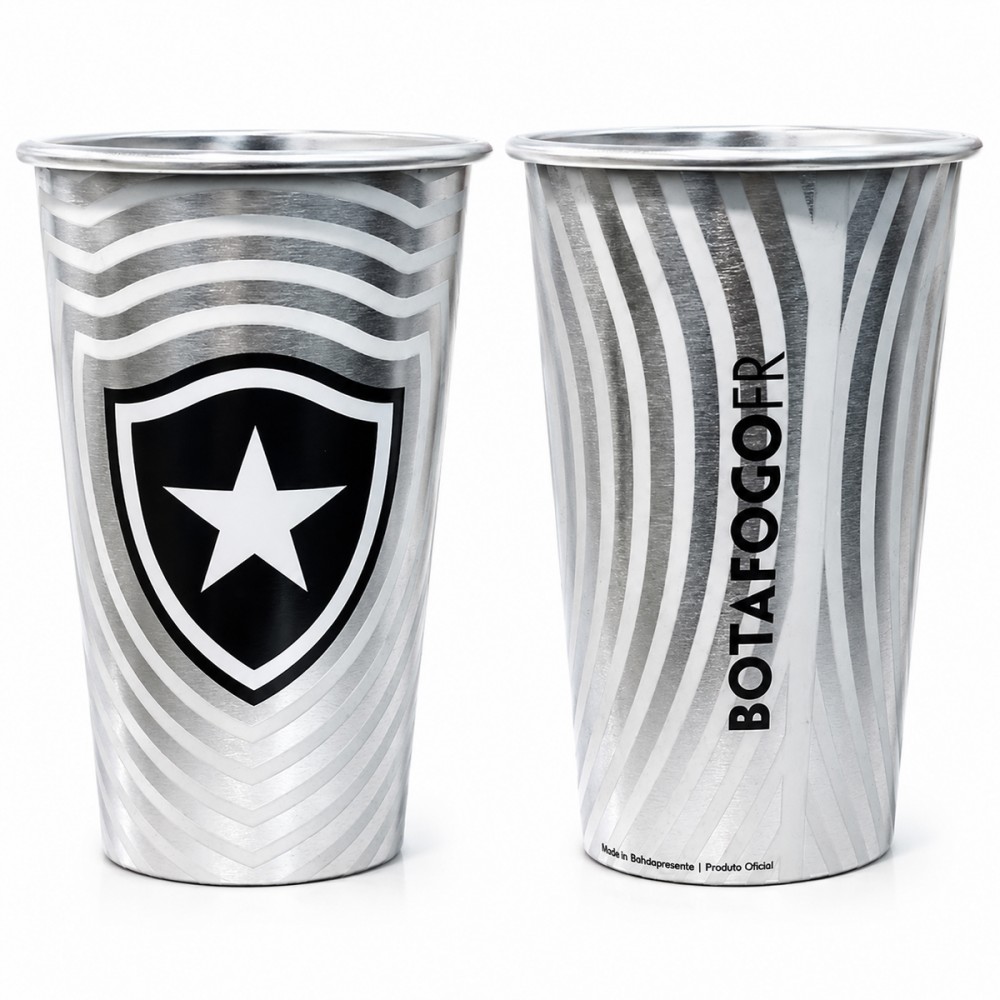 COPO TÉRMICO INOX 450ML COM REAÇÃO TÉRMICA MODELO BOTAFOGO REF: 131332 COPO TÉRMICO INOX 450ML COM REAÇÃO TÉRMICA MODELO BOTAFOGO REF: 131332