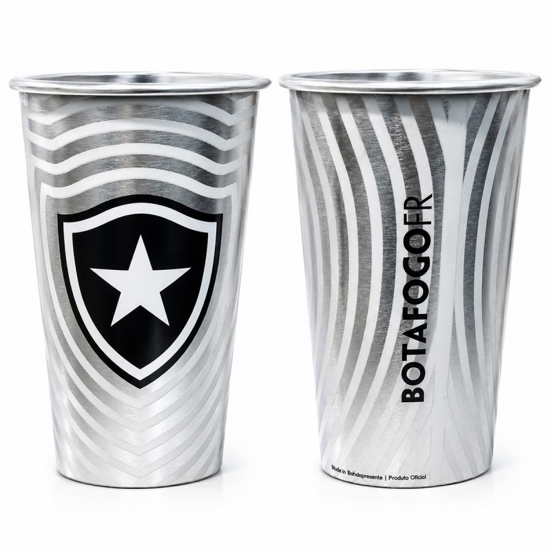 COPO TÉRMICO INOX 450ML COM REAÇÃO TÉRMICA MODELO BOTAFOGO REF: 131332 COPO TÉRMICO INOX 450ML COM REAÇÃO TÉRMICA MODELO BOTAFOGO REF: 131332