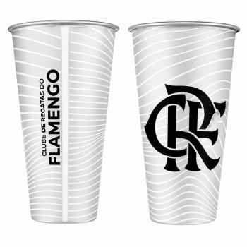 COPO TÉRMICO INOX 450ML COM REAÇÃO TÉRMICA MODELO FLAMENGO REF: 131333