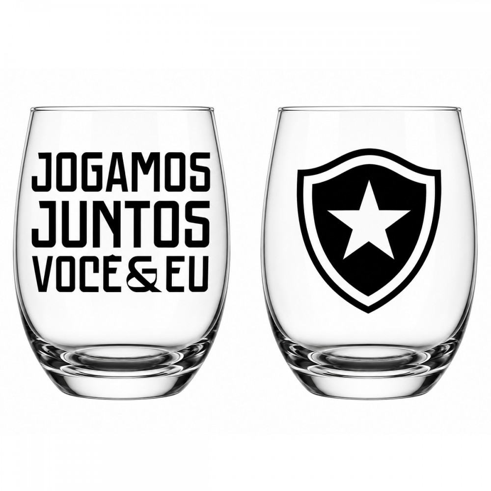 COPOS DE VIDRO LONG DRINK BELIZE 470ML MODELO BOTAFOGO REF: 764732