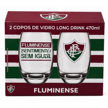 COPOS DE VIDRO LONG DRINK BELIZE 470ML MODELO FLUMINENSE REF: 764735