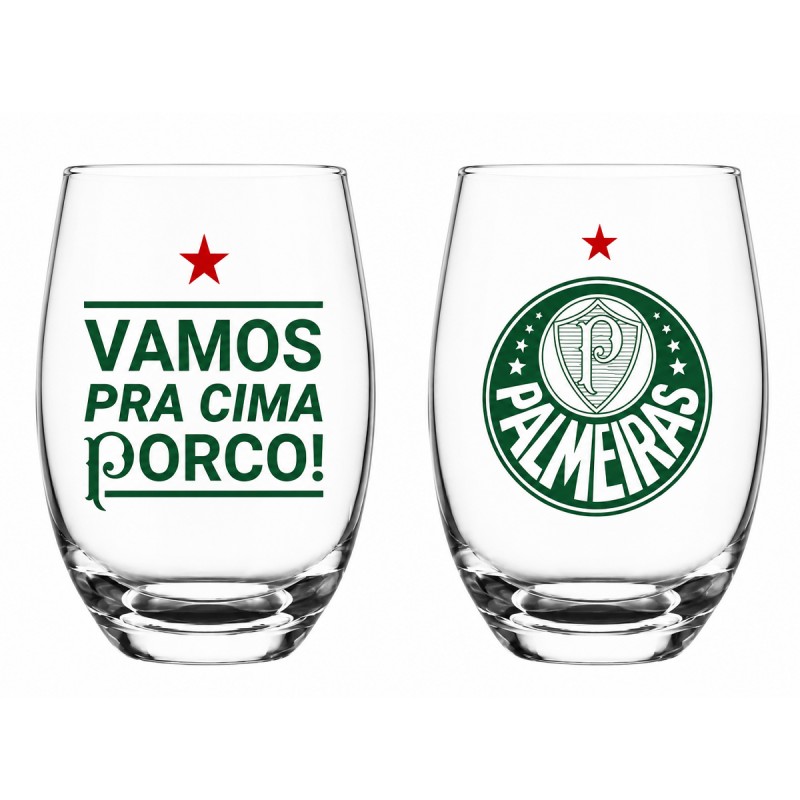 COPOS DE VIDRO LONG DRINK BELIZE 470ML MODELO PALMEIRAS REF: 764738