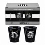 COPO DE VIDRO SHOT 55ML MODELO SANTOS NA LUVA COM 2 REF: 212237