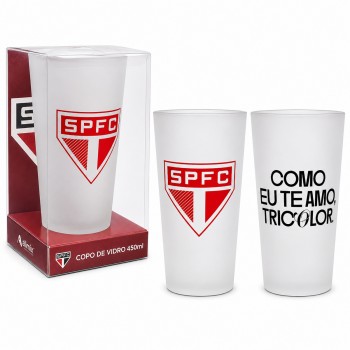 COPO DE VIDRO FOSCO 450ML MODELO SÃO PAULO REF: 782836