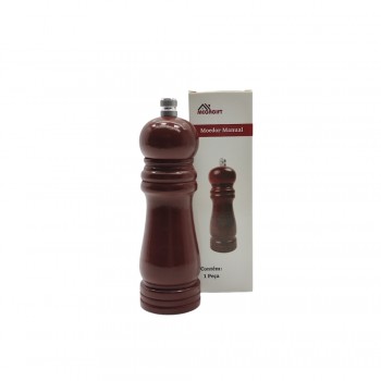 MOEDOR MANUAL EM MADEIRA E INOX 15CM REF: MG-3449 MOEDOR MANUAL EM MADEIRA E INOX 15CM REF: MG-3449