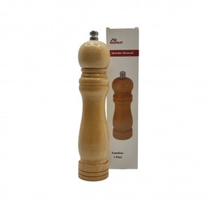 MOEDOR MANUAL EM MADEIRA E INOX 20CM  REF: MG-3452 MOEDOR MANUAL EM MADEIRA E INOX 20CM  REF: MG-3452