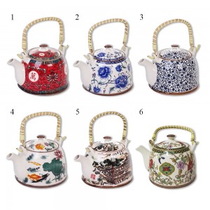 BULE DE MESA DECORATIVO EM PORCELANA 900ML REF: BUL30B BULE DE MESA DECORATIVO EM PORCELANA 900ML REF: BUL30B