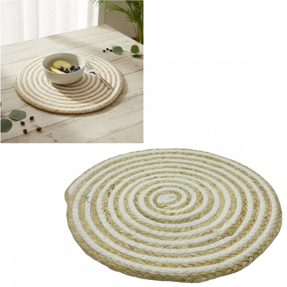 JOGO AMERICANO PARA MESA DE JANTAR DE FIBRA NATURAL REF: AMER0062