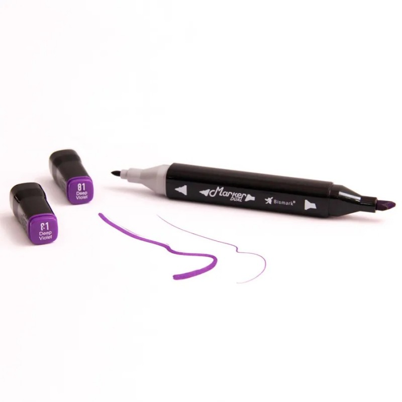 MARCADOR DEEP VIOLET 2 PONTAS