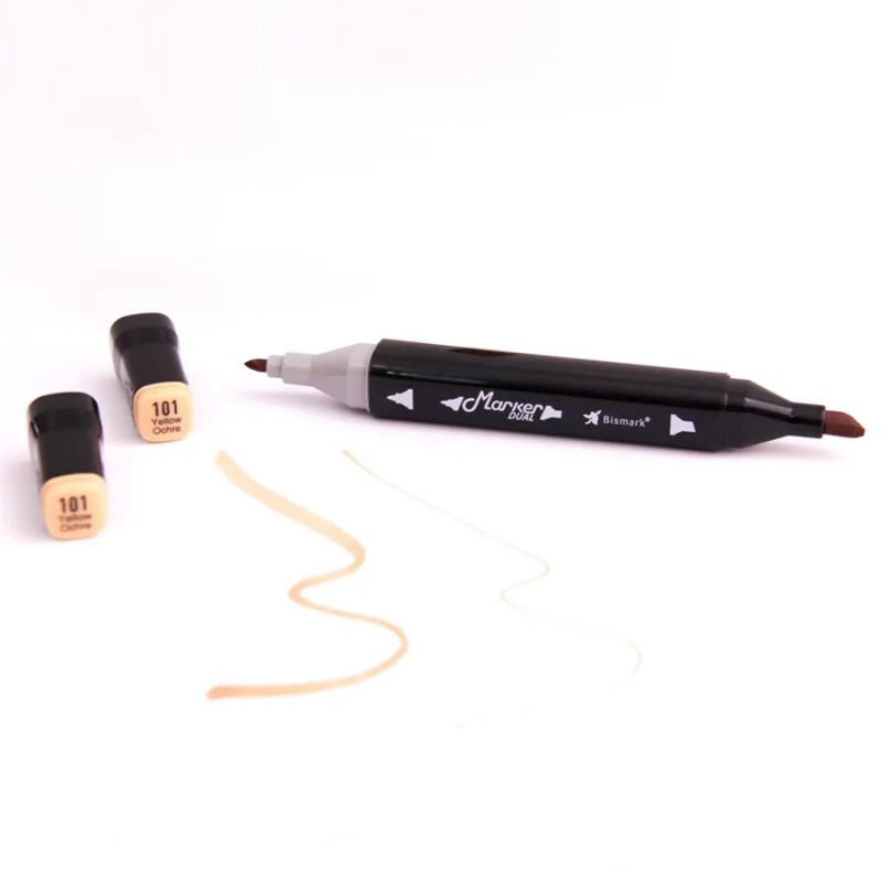 MARCADOR YELLOW OCHRE 2 PONTAS