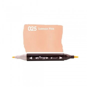 MARCADOR SALMON PINK 2PONTAS 1UNI REF: 025 MARCADOR SALMON PINK 2PONTAS 1UNI REF: 025