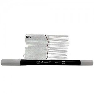 CANETA DUALTIP CINZA CLARO CANETA DUALTIP CINZA CLARO