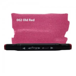 MARCADOR OLD RED 2PONTAS 1UNI MARCADOR OLD RED 2PONTAS 1UNI