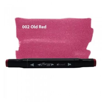 MARCADOR OLD RED 2PONTAS 1UNI MARCADOR OLD RED 2PONTAS 1UNI