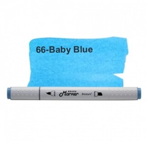 MARCADOR BABY BLUE 2 PONTAS MARCADOR BABY BLUE 2 PONTAS
