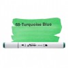 MARCADOR TURQUOISE BLUE 2 PONTAS