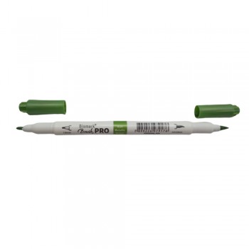 MARCADOR BRUSH 2PONTAS METALICA REF:PK0200M A34_ MARCADOR BRUSH 2PONTAS METALICA REF:PK0200M A34_