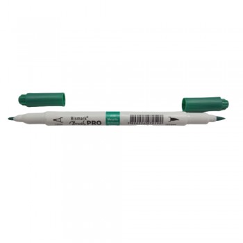 MARCADOR BRUSH 2PONTAS METALICA REF:PK0200M A36_ MARCADOR BRUSH 2PONTAS METALICA REF:PK0200M A36_