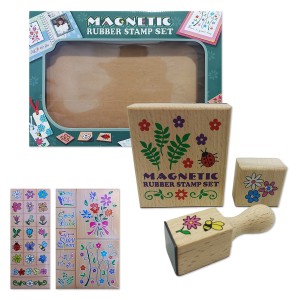 KIT COM 3 CARIMBOS EM MADEIRA MAGNÉTICA E 28 FORMAS REF: R22A1 KIT COM 3 CARIMBOS EM MADEIRA MAGNÉTICA E 28 FORMAS REF: R22A1