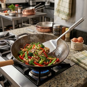 ESPÁTULA PARA VIRAR E SERVIR ALIMENTOS DE INOX REF: ST-590