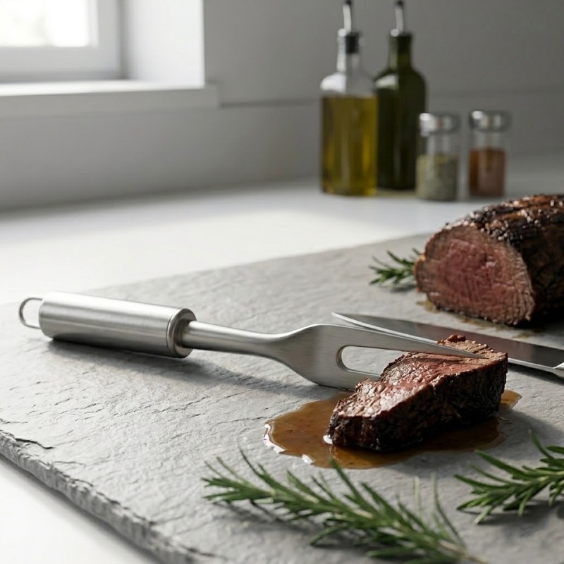 GARFO PARA CHURRASCO DE INOX REF: ST517