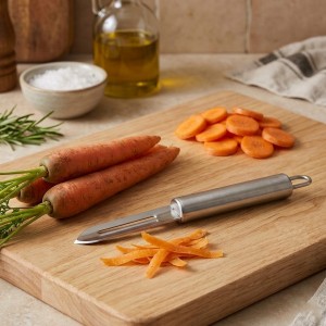 DESCASCADOR DE VERDURAS MANUAL DE INOX REF: ST669