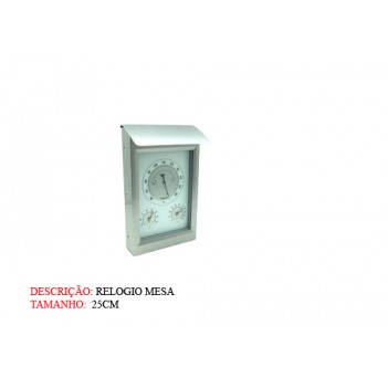 RELÓGIO DE MESA. TAM:13.5x3.8x22.5CM