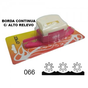 FURADOR BORDA CONTINUA EM ALTO RELEVO FURO: 066 FURADOR BORDA CONTINUA EM ALTO RELEVO FURO: 066