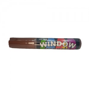 CANETA PARA VIDRO WINDOW MARKER COR: MARROM