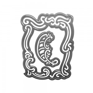 PLACA DE CORTE EM METAL  REF: 22809