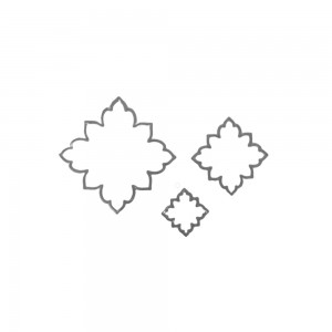 PLACA DE CORTE EM METAL  REF: 22835