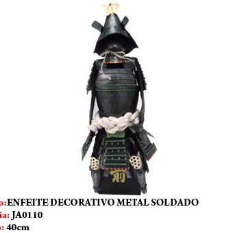 SOLDADO DECORATIVO EM METAL SOLDADO DECORATIVO EM METAL