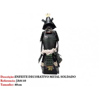 SOLDADO DECORATIVO EM METAL