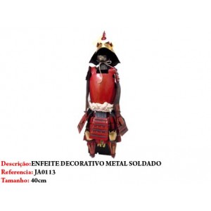 SOLDADO DECORATIVO EM METAL SOLDADO DECORATIVO EM METAL