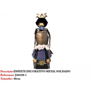 SOLDADO DECORATIVO EM METAL SOLDADO DECORATIVO EM METAL