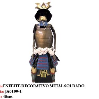 SOLDADO DECORATIVO EM METAL SOLDADO DECORATIVO EM METAL