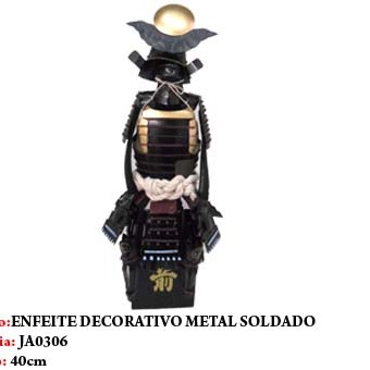 SOLDADO DECORATIVO EM METAL SOLDADO DECORATIVO EM METAL