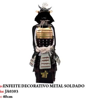 SOLDADO DECORATIVO EM METAL SOLDADO DECORATIVO EM METAL