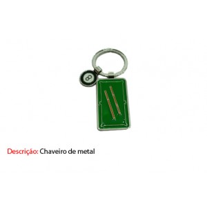 CHAVEIRO EM METAL. TAM:12x4.4x2CM CHAVEIRO EM METAL. TAM:12x4.4x2CM