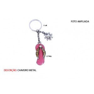 CHAVEIRO EM METAL. TAM:17x6x1CM