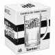 CANECA DE VIDRO 340ML MODELO SANTOS REF: 119037