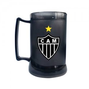 CANECA GEL PC FUME ESCUDO ATLETICO MINEIRO REF:002077
