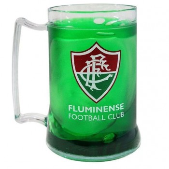 CANECA GEL VERDE ESCUDO FLUMINENSE REF:005003 CANECA GEL VERDE ESCUDO FLUMINENSE REF:005003