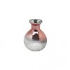 VASO ROSE GOLD EM VIDRO