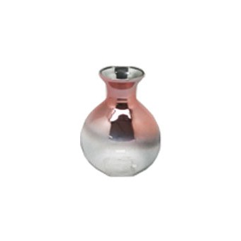 VASO ROSE GOLD EM VIDRO