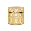 POTE DOURADO VIDRO  TAM P